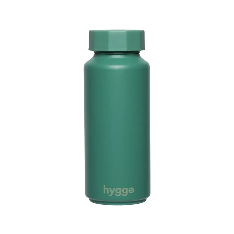 Design Letters Thermoflasche – Dunkelgrün, Hygge – Produktbild 1 von 1