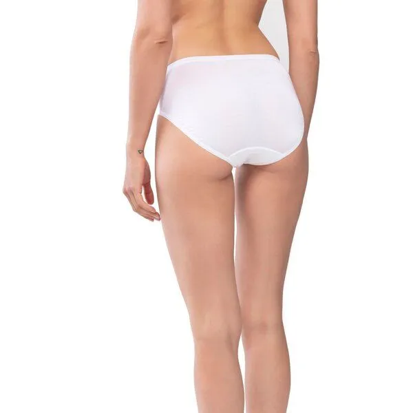 mey 2x Jazz Pants Slips Mey Lights Damen aus PIMA Baumwolle 89200, Weiss, – Produktbild 2 von 3
