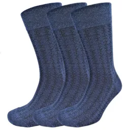 BLS Organic BLS Organic 3er Pack GOTS zertifiziert 98 % Bio-Baumwolle Dreieck-Design Herrensocken – Produktbild 1 von 1