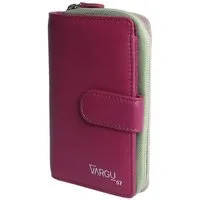 Vargu Vargu Echtleder Geldbörse MASIN 1-A, Cranberry-sage green, – Produktbild 1 von 1