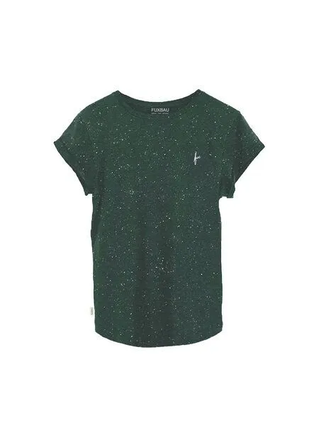 FUXBAU FUXBAU Frauen fux T-Shirt - neps, Grün neps, – Produktbild 3 von 4