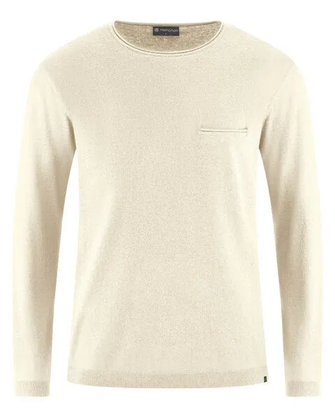 HempAge HempAge Hanf Sweatshirt, Nature(weiß), – Produktbild 2 von 4