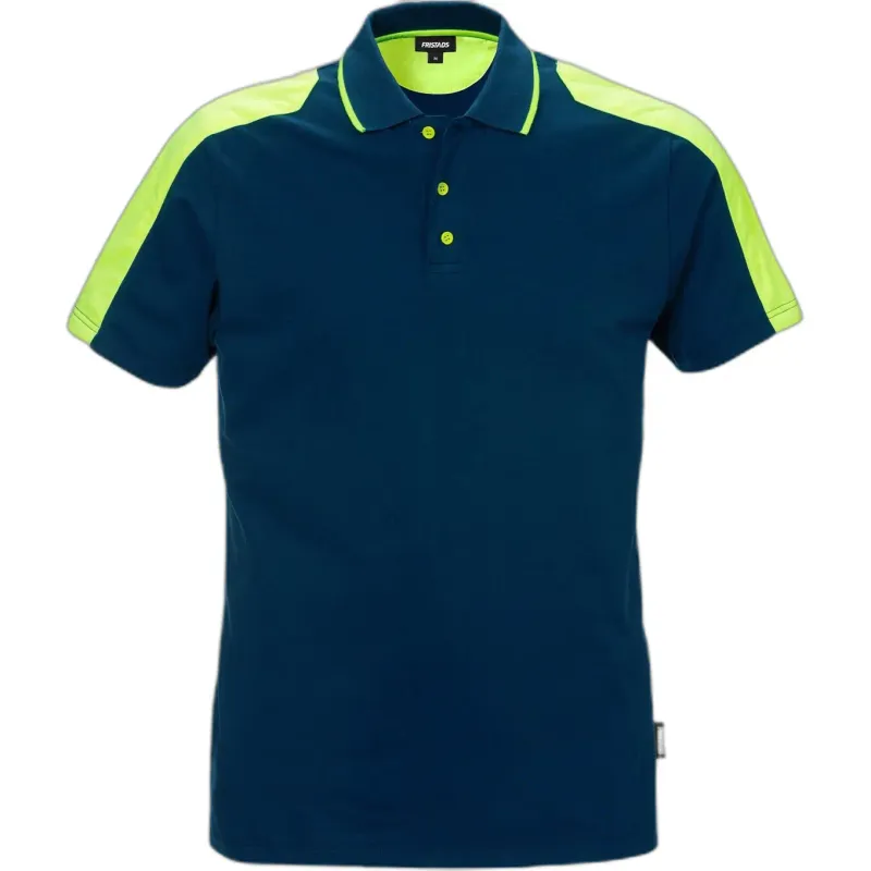 Fristads Dehnbares Polo Fristads 7448 RTP, Bleu, – Produktbild 1 von 2