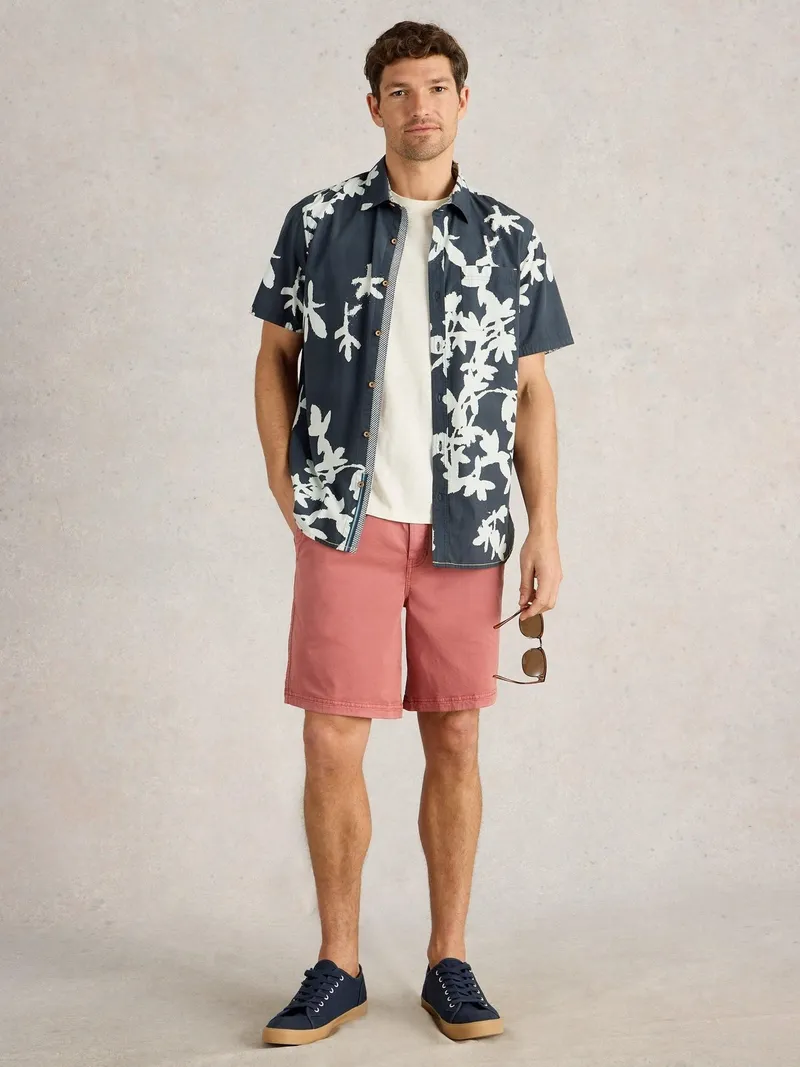 White Stuff Shorts Sutton - 38/R, Tiefrosa, – Produktbild 2 von 4