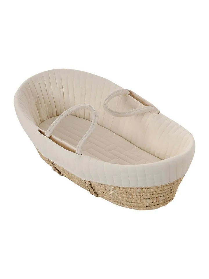 Vertbaudet Vertbaudet Babybettbezug Bezug für Baby Tragetasche, Weiß, – Produktbild 2 von 4
