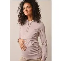 Boob Boob Umstands- und Stillpullover B.Warmer hoodie, Pebble, – Produktbild 1 von 1