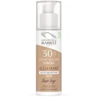 Laboratoires de Biarritz Laboratoires de Biarritz Alga Maris Getönte Sonnencreme Gesicht Beige LSF 30 50 ml – Produktbild 1 von 1