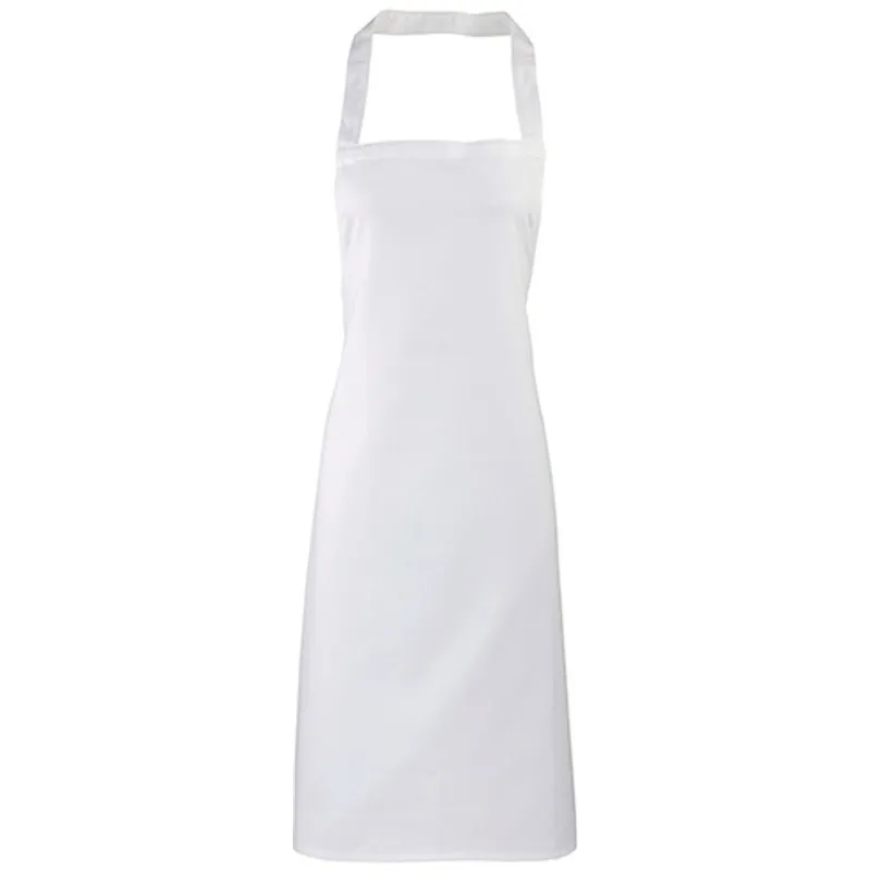 Premier Workwear Premier Workwear Schürze Cotton Apron (No Pocket) 60 x 87 cm white – Produktbild 1 von 1