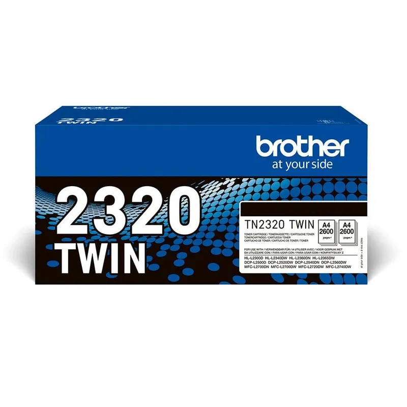 Brother Brother Doppelpack Tonerkartuschen TN-2320 schwarz – Produktbild 3 von 3