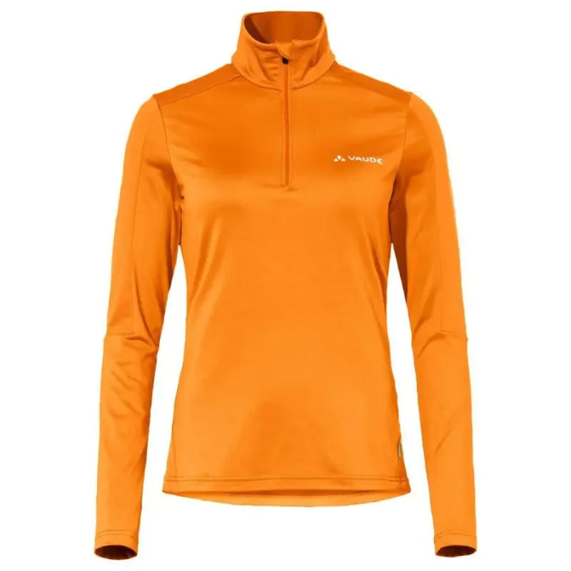 Vaude Damen Half-Zip Fleece-Pullover VAUDE Livigno II, Orange, – Produktbild 1 von 2