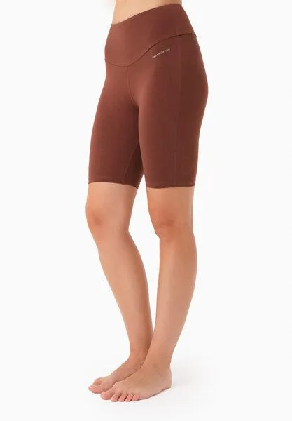 ORGANICATION ORGANICATION LILLY | Biker-Shorts aus Bio-Baumwolle, Coffee brown, – Produktbild 3 von 4