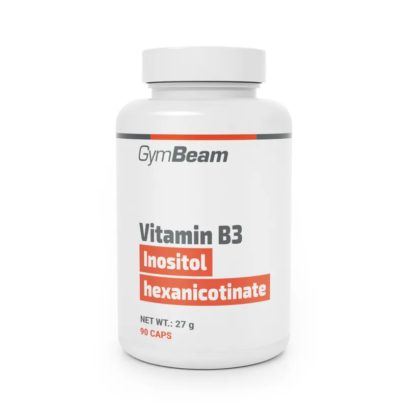 GymBeam GymBeam Flushfreies Niacin (Vitamin B3) 90 Kapseln – Produktbild 1 von 1