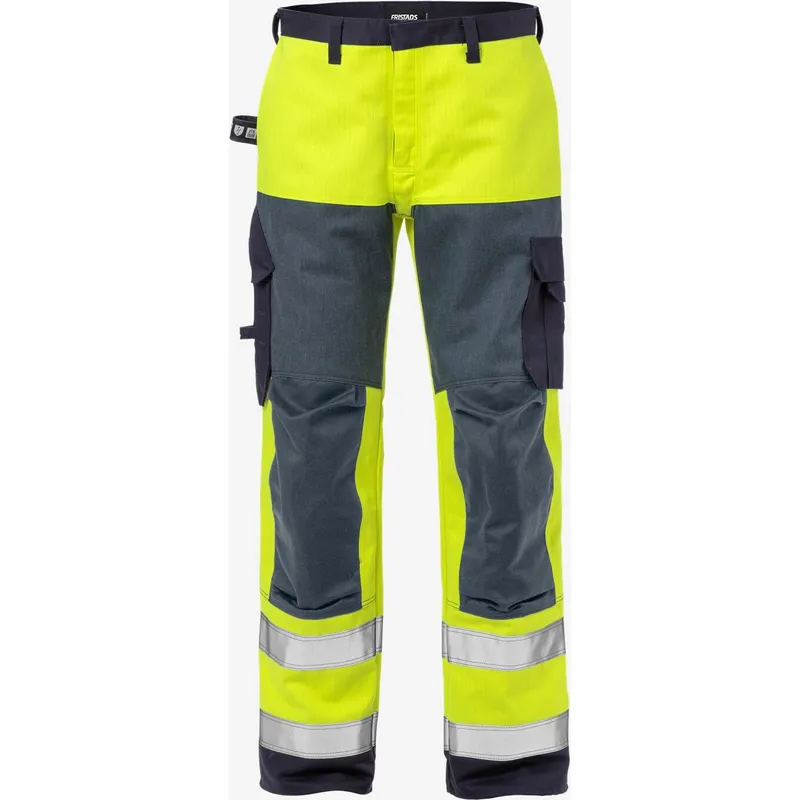 Fristads Sichtbare Arbeits Hose Klasse 2 Fristads Flame 2585 FLAM, Blau, – Produktbild 1 von 2