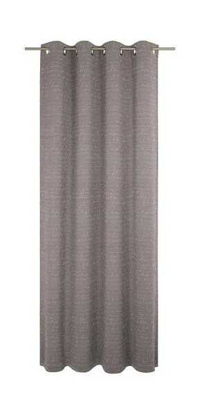 Nature by Adam Nature by Adam Vorhang aus Leinen & Bio-Baumwolle - Made in Germany - Scribble, Lila, – Produktbild 2 von 8