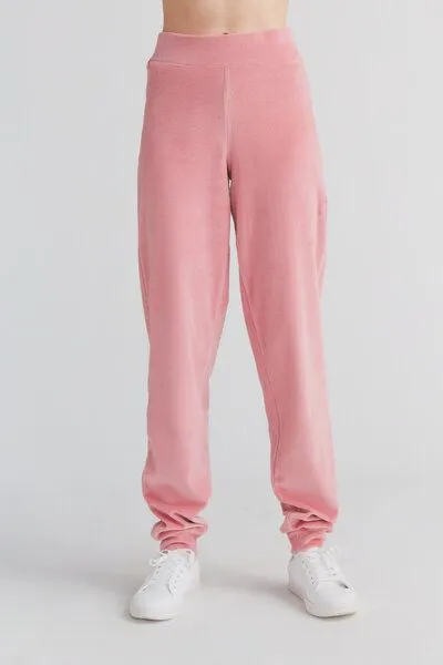 Leela Cotton Leela Cotton Damen Nicky Hose Bio-Baumwolle 1466, Altrosa, – Produktbild 2 von 3