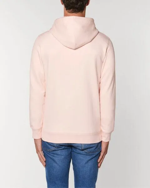 Human Family Human Family Bio Unisex Hoodie - "Skip", Candy-pink, – Produktbild 4 von 4