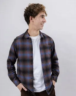 Brava Fabrics Brava Fabrics Pixel Check Overshirt – Produktbild 1 von 1