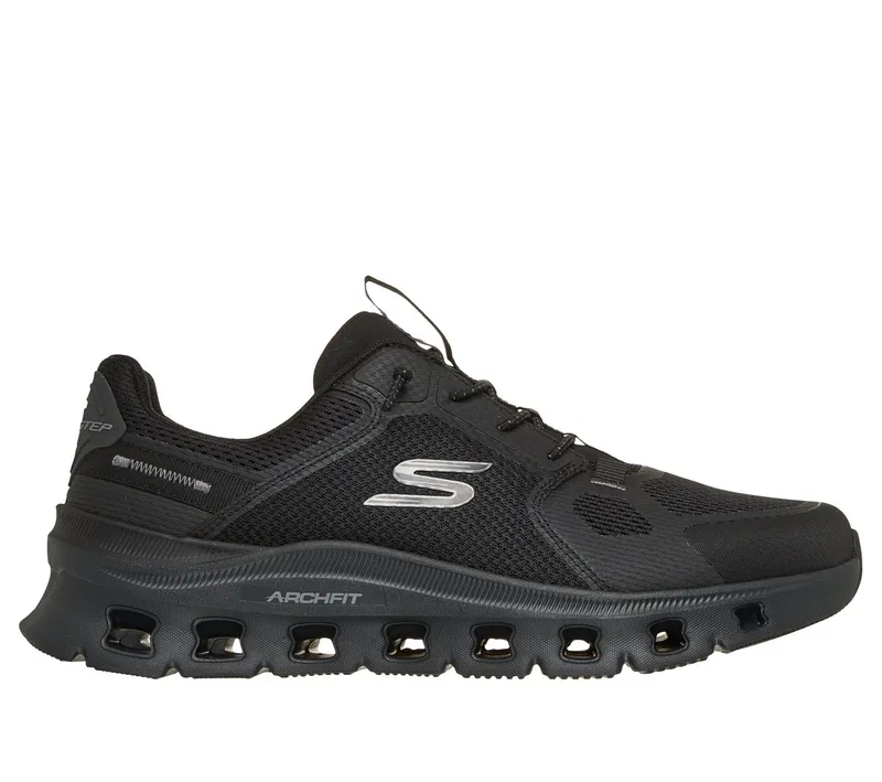 Skechers Skechers ARCH FIT GLIDE-STEP PRO Slip-On Sneaker Schlupfschuh, Halbschuh, Freizeitschuh, Schwarz, – Produktbild 4 von 5