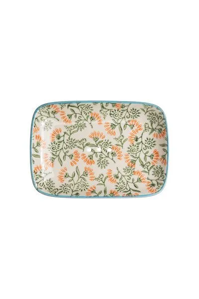 Tranquillo Tranquillo Seifenschale Floral, Grün, – Produktbild 4 von 6