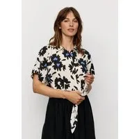 recolution Damen Bluse aus Leinen und LENZING ECOVERO Viskose Mix - OCRA BLOOM - recolution – Produktbild 1 von 1