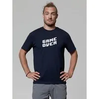 watapparel watapparel T-Shirt Unisex Game Over, French navy, – Produktbild 1 von 1