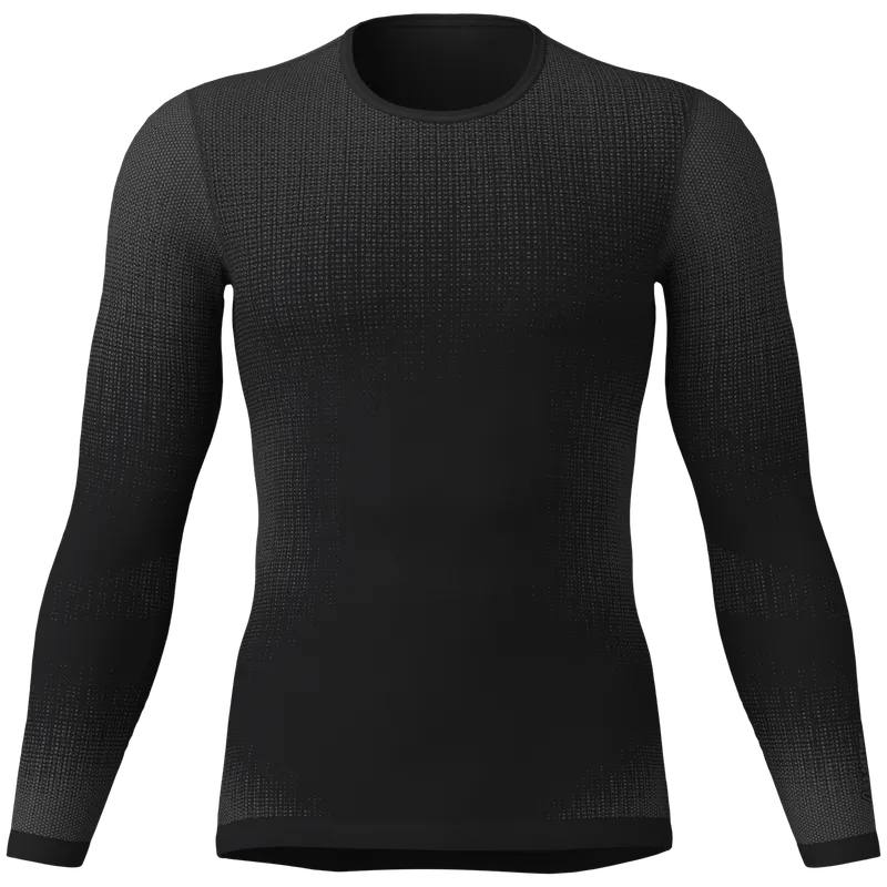 Löffler Löffler Langarm-Transtext warm 220 Radunterhemd, für Herren, Schwarz, – Produktbild 1 von 1