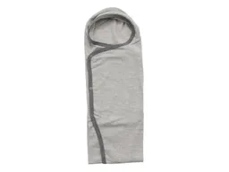 Lilano Lilano Baby Wickeltuch zum Pucken Wolle Seide hellgrau-natur ringel Gr.1 – Produktbild 1 von 1