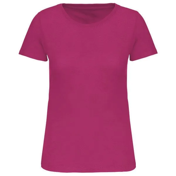Greenspired Greenspired Damen Basic Bio Rundhals T-Shirt 145 g/m² XS- 3 XL, Magenta, – Produktbild 1 von 1