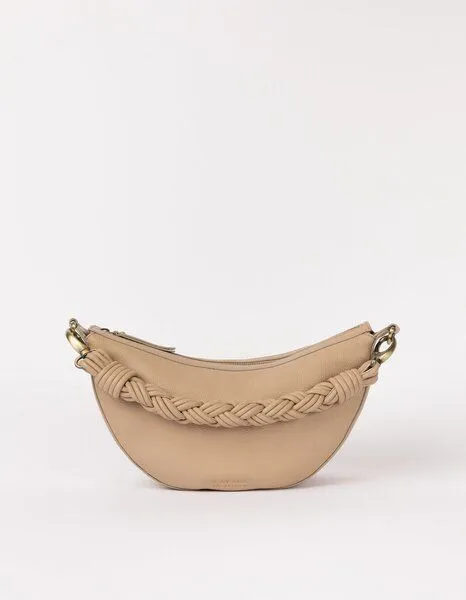 O MY BAG O MY BAG LEO Crossbody Bag mit zwei Riemen, Sand soft grain (beige), – Produktbild 3 von 4