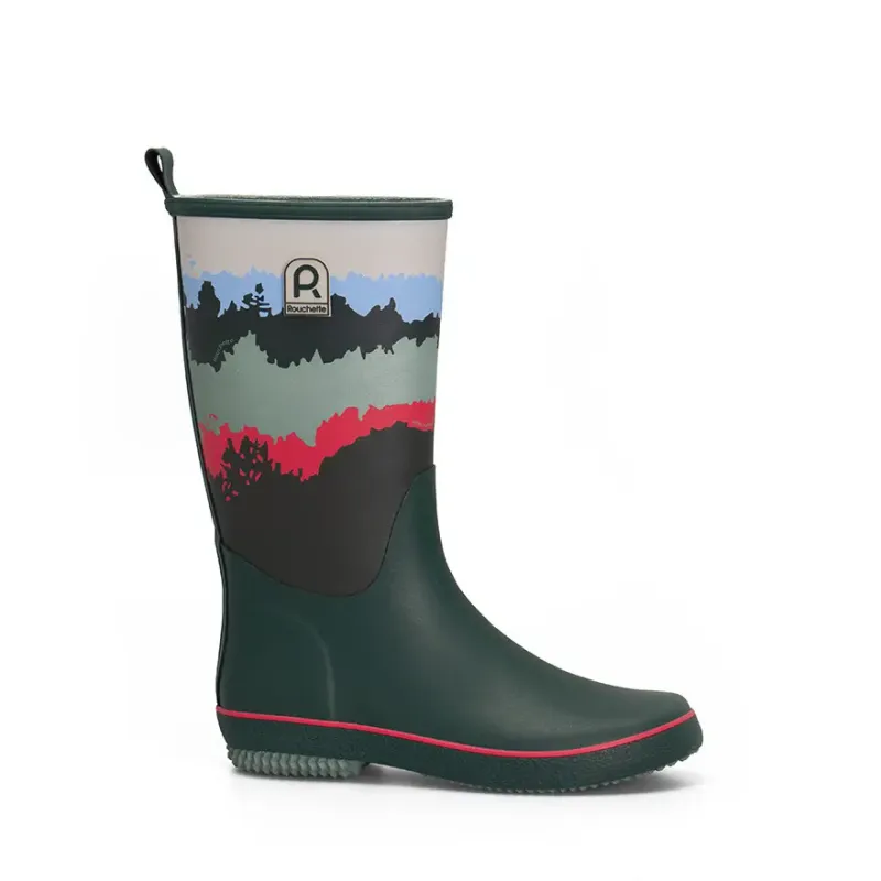 Rouchette Kinderregenstiefel Rouchette Horizon, Vert, – Produktbild 1 von 2