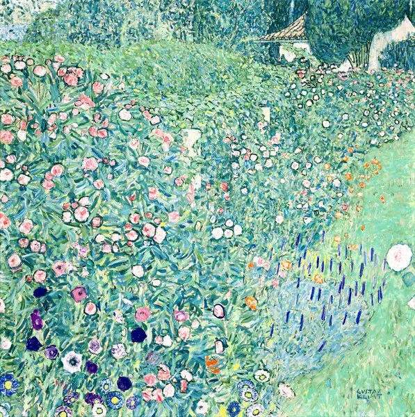 Photocircle Photocircle Poster / Leinwandbild - Gustav Klimt: Italienische Gartenlandschaft – Produktbild 2 von 4