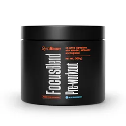 GymBeam OG1 GymBeam Focus Blend Pre Workout 300 g blaue Himbeere – Produktbild 1 von 1