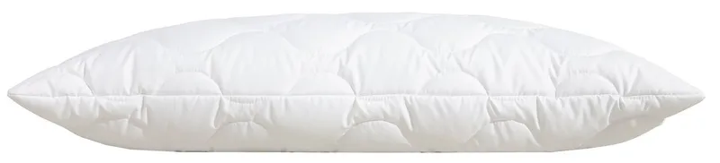 Beco Beco Kopfkissen EcoWell Bettwaren Blauer Engel zertifiziert! In zwei Bezugsvarianten, Füllung: Polyester, Bezug: Bio-Baumwolle oder Microfaser-Feinbatist samtweich, Seitenschläfer, Rückenschläfer, Kissen in den Größen 40x80 cm und 80x80 cm erhältlich!, Beige, – Produktbild 6 von 8