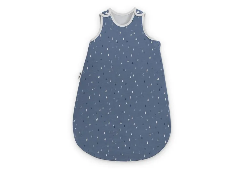 Ehrenkind Ganzjahresschlafsack Schlafsack Rund 2.5 TOG, Bio-Baumwolle, Baby Schlafsack (Standard 100 by OEKO-TEX, 100% Bio-Baumwolle, 2.5 TOG, Ganzjahresschlafsack), Schlafsack Baby 2.5 TOG, Babyschlafsack, Blau, – Produktbild 1 von 5