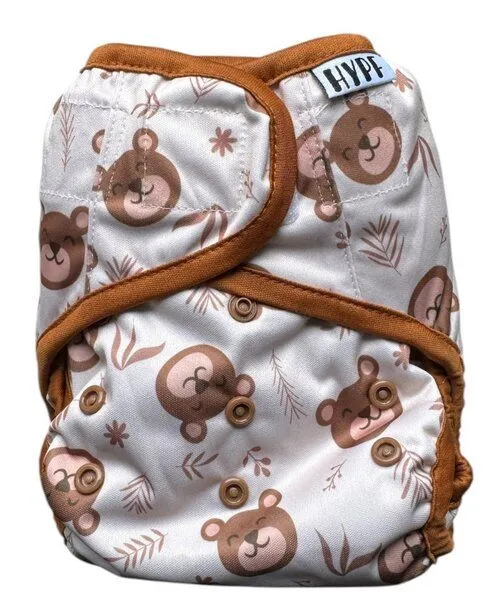 Hypf Hypf Stoffwindel Überhose (Klett) One Size 4-16kg, Kaktus (grün), – Produktbild 4 von 4