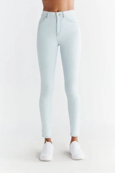 Evermind Evermind W's Skinny Fit-WD1014, Ice blue, – Produktbild 3 von 5