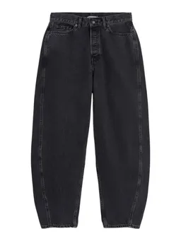 ARMEDANGELS ARMEDANGELS Bequeme Jeans schwarz,Casual,Baumwolle,Washed,Barrel Fit,Hoch – Produktbild 1 von 1