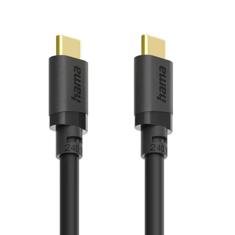 Hama Hama USB-C-Kabel, USB 3.2 Gen1, 5 Gbit/s, 240 W, 1,5 m – Produktbild 3 von 4