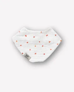 Hutch&Putch Hutch&Putch Musselin Lätzchen - Dreieckstuch mit Druckknopf für Baby (0-2 Jahre) aus 100% Bio-Baumwolle – Produktbild 1 von 1