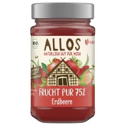 Allos Allos Erdbeer-Fruchtaufstrich Frucht Pur – Produktbild 1 von 1
