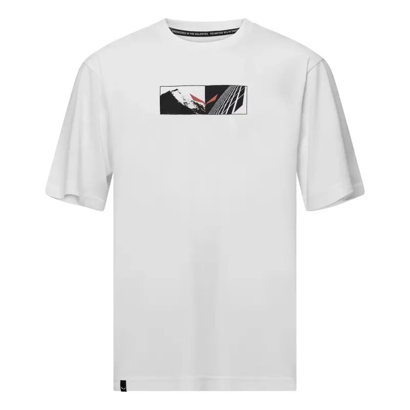 Salewa T-Shirt Salewa Eagle Hybrid, Blanc, – Produktbild 1 von 1