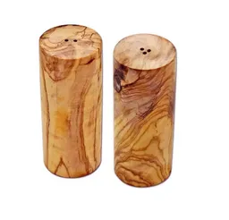 Olivenholz erleben Olivenholz erleben 2er Set Salz- und Pfefferstreuer Turm aus Olivenholz – Produktbild 1 von 1
