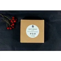 STUDIO KARAMELO STUDIO KARAMELO HAPPY ADVENT Weihnachts-Stempel Set mit Stempelkissen | grün + rot – Produktbild 1 von 1