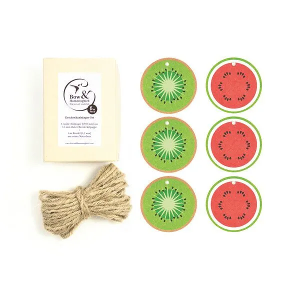 Bow & Hummingbird Bow & Hummingbird Geschenkverpackungs-Set Freche Früchte – Produktbild 4 von 4
