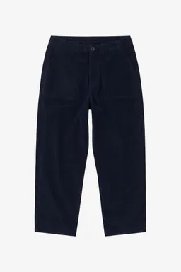KnowledgeCotton Apparel KnowledgeCotton Apparel Damen vegan Hose Bloom Barrel Aus Cord Nachthimmelblau – Produktbild 1 von 1