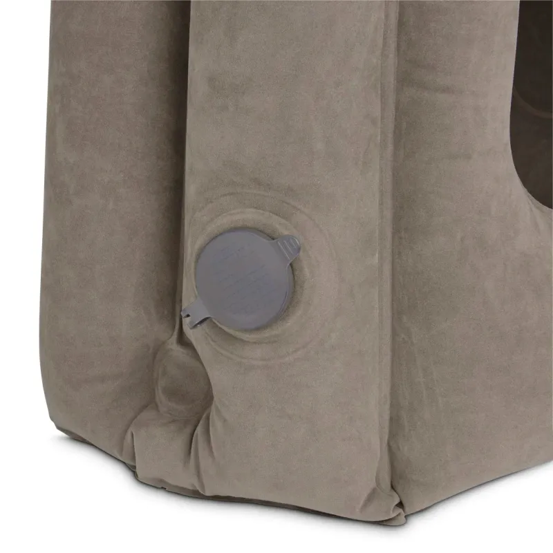 Hama Hama Reisekissen, aufblasbar, ergonomisch, Grau, – Produktbild 4 von 4