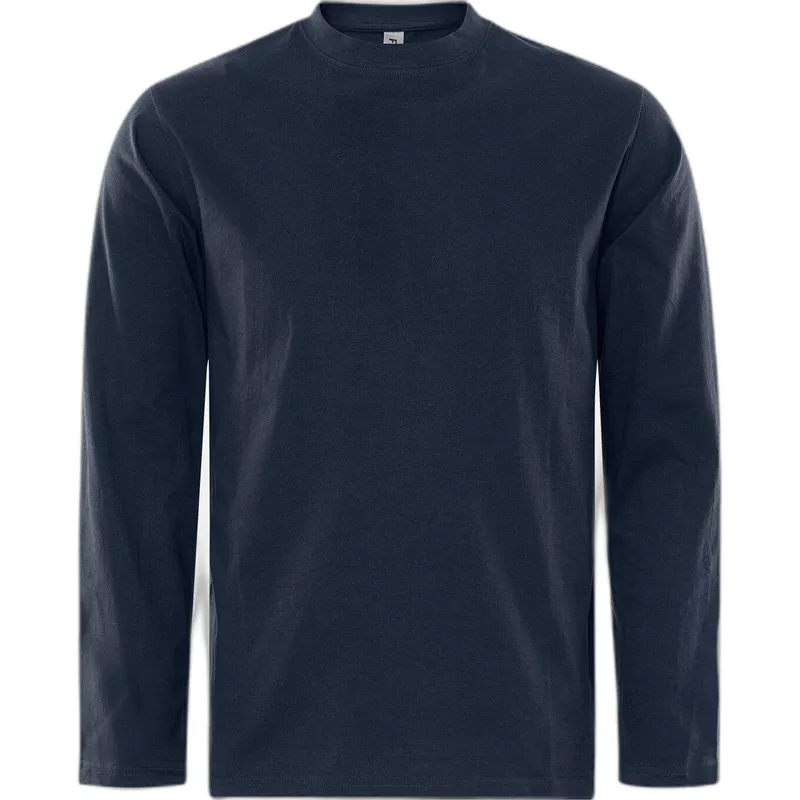 Fristads Langarmshirt Fristads 1914 HSJ, Bleu, – Produktbild 2 von 2