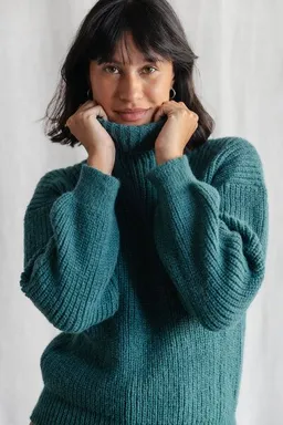 Jyoti - Fair Works Jyoti - Fair Works Baby-Alpaka Turtleneck Strickpullover Sabeti – Produktbild 1 von 1