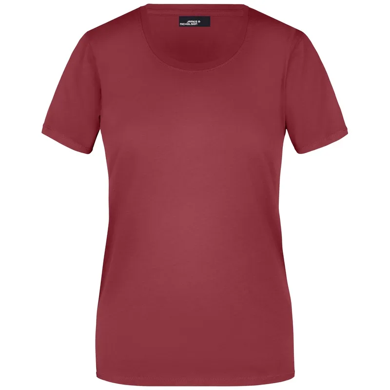 James & Nicholson James & Nicholson Basic T-Shirt Damen JN901 Gr. 2XL wine – Produktbild 1 von 1