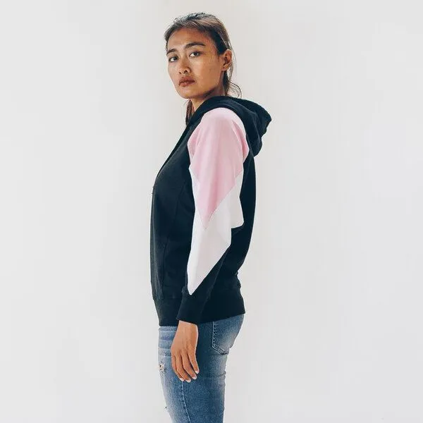 The Driftwood Tales The Driftwood Tales Sweatshirt aus Bio-Baumwolle, Bio-Restmaterial und gewöhnlichen Resttextilien, Amy hoody schwarz (100% bio), – Produktbild 3 von 4